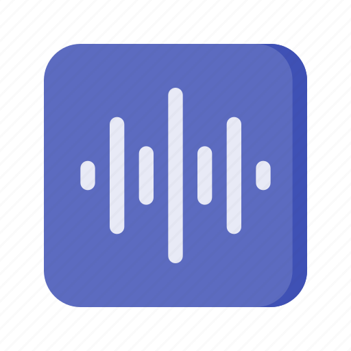 Record, audio, sound, voice, wave icon - Download on Iconfinder
