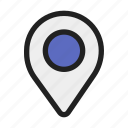 location, pin, place, mark, map