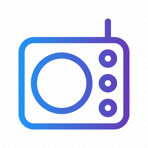 Radio, broadcast, audio, speaker, fm icon - Download on Iconfinder