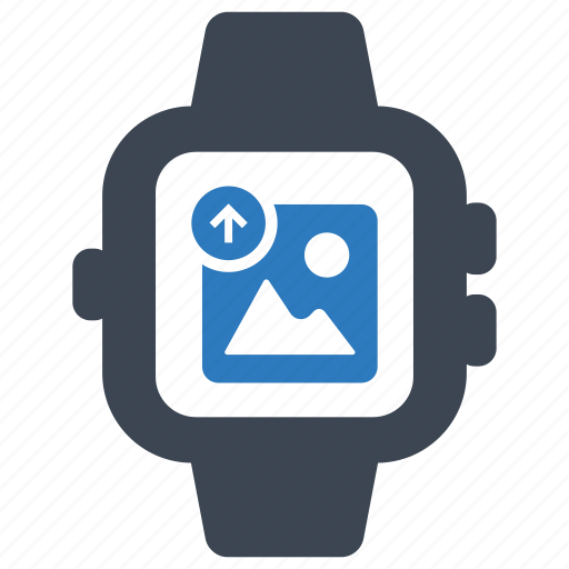 Picture, smartwatch, upload icon - Download on Iconfinder