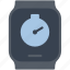 chronometer, smart, timer, clock, stopwatch, mobile, home, technology, timekeeper 
