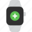 add, plus, more, new, create, smart watch, wrist 