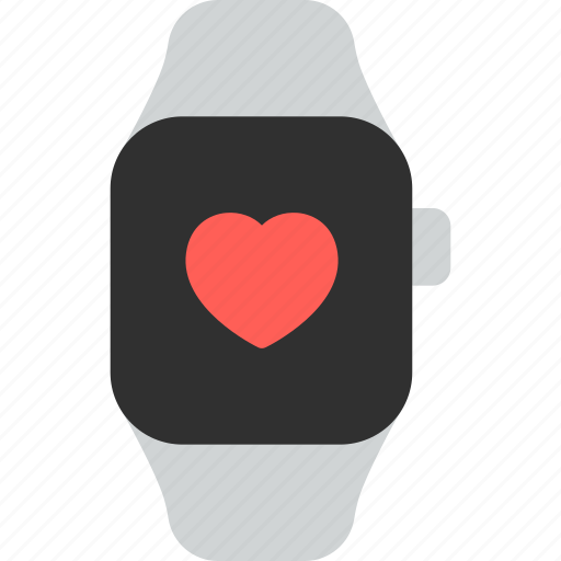 Favorite, heart, like, love, rating, smart watch, gadget icon - Download on Iconfinder