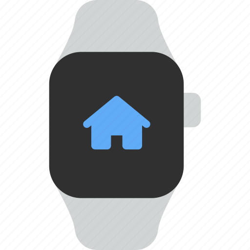 Home, house, main, smart watch, wrist, gadget, tracker icon - Download on Iconfinder