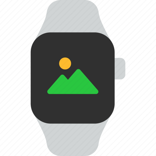 Image, photo, picture, gallery, smart watch, wrist, gadget icon - Download on Iconfinder
