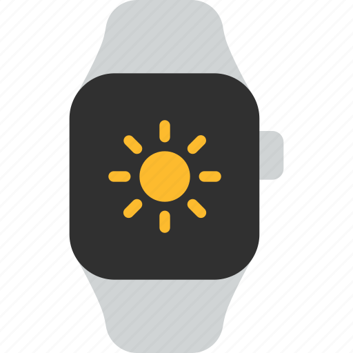Light on, turn on, light, smart watch, wrist, gadget, tracker icon - Download on Iconfinder