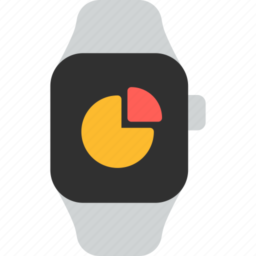 Pie chart, infographic, statistics, progress, diagram, circle, smart watch icon - Download on Iconfinder