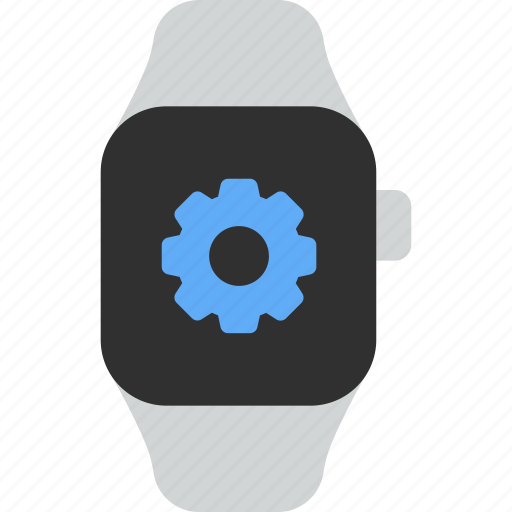 Setting, gear, equipment, smart watch, wrist, gadget, tracker icon - Download on Iconfinder