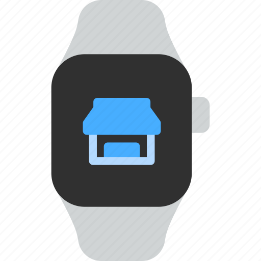 Shop, store, retail, shopping, smart watch, wrist, gadget icon - Download on Iconfinder