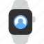 profile, display, user, smart watch, wrist, gadget, tracker 