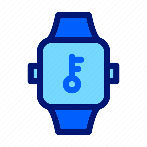 Key, smartwatch, hand watch, device, wireless, technology icon - Download on Iconfinder