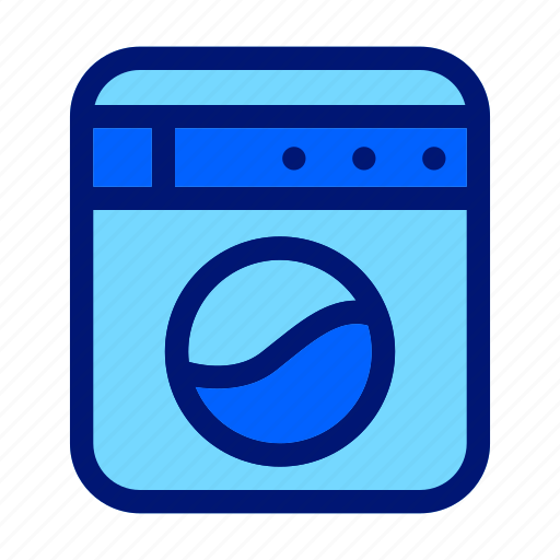 Smart washing machine, smart technology, smart home, technology products, washing machine, electronics, digital icon - Download on Iconfinder