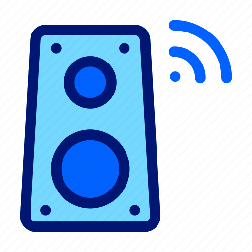 Speaker, sound system, subwoofer, music speaker, loudspeakers, equipment, electronics icon - Download on Iconfinder