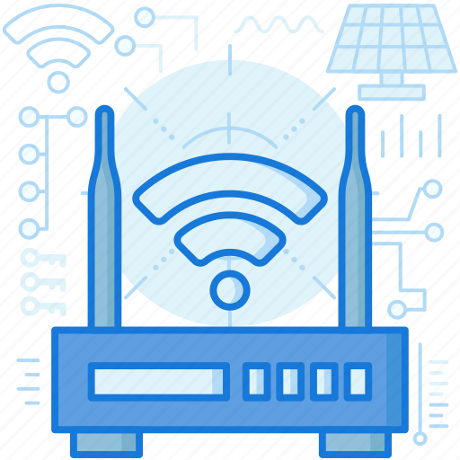 Connection, device, electronic, modem, wifi, wireless icon - Download on Iconfinder