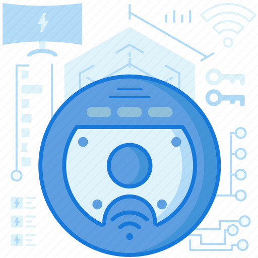 Appliance, cleaner, device, electronic, roomba, vacuum, wireless icon - Download on Iconfinder