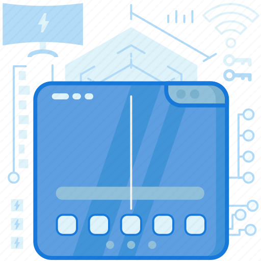 Control, key, monitor, screen, smarthome, wifi, wireless icon - Download on Iconfinder
