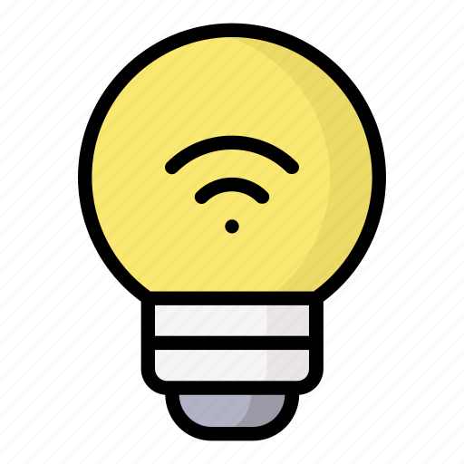 Smarthome, smart, bulb, technology, light icon - Download on Iconfinder