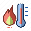 heating, thermometer, heat, hot, temperature