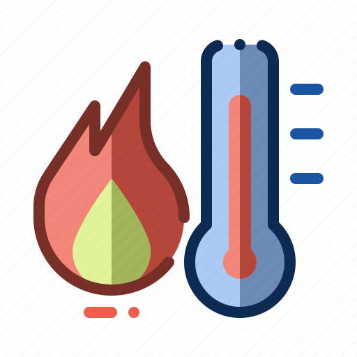 Heating, thermometer, heat, hot, temperature icon - Download on Iconfinder