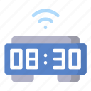 smarthome, alarm, clock, time, devices, watch
