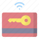 smarthome, key, card, technology, smart, security