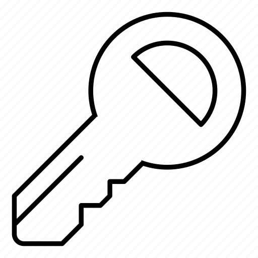 Key, keychain, keyway, lock, passkey, smarthome icon - Download on Iconfinder