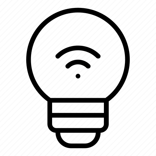Smarthome, smart, bulb, technology, lamp, light icon - Download on Iconfinder