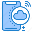 cloud, smartphone, mobilephone, application, device 