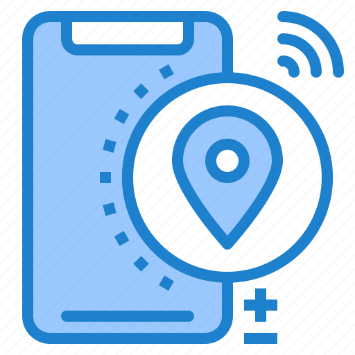 Location, smartphone, mobilephone, application, device icon - Download on Iconfinder