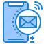 mail, smartphone, mobilephone, application, device 