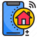 home, smartphone, mobilephone, application, device