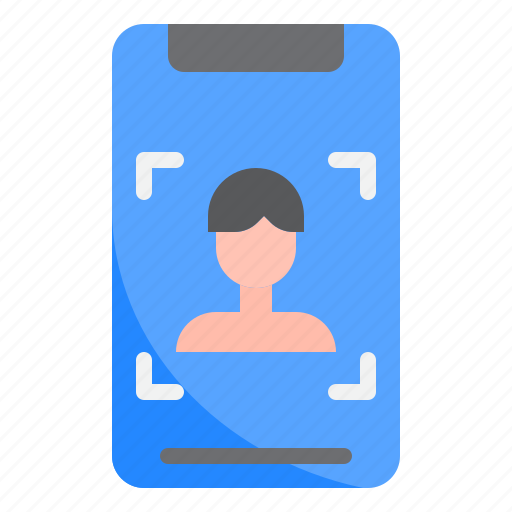 Face, detection, smartphone, mobilephone, application, device icon - Download on Iconfinder