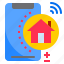 home, smartphone, mobilephone, application, device 