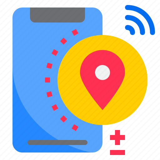 Location, smartphone, mobilephone, application, device icon - Download on Iconfinder