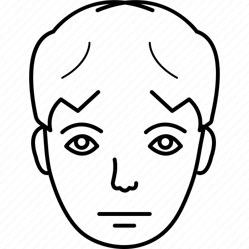 Apathetic, face, indifferent, nostalgic, sad, sad face icon - Download on Iconfinder