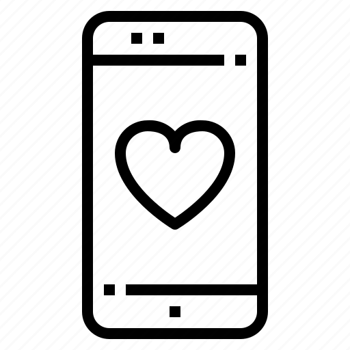 Connection, health, heart, mobile, online, smartphone icon - Download on Iconfinder