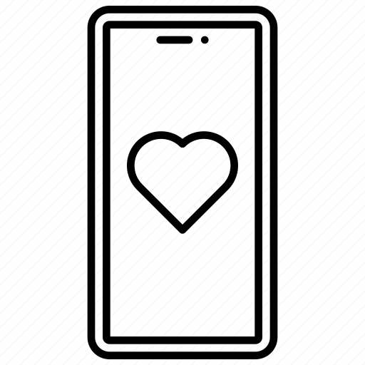 Heart, love, phone icon - Download on Iconfinder