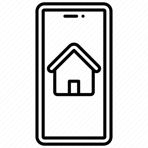 Home, house, phone icon - Download on Iconfinder