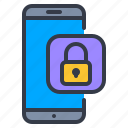 smartphone, lock, locked, protection, password