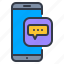smartphone, message, chat, talk, communication 