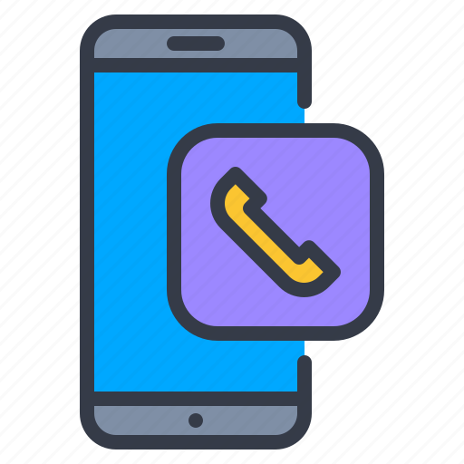 Smartphone, phone, call, contact, communication icon - Download on Iconfinder