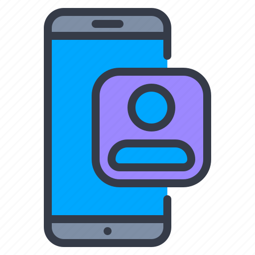 Smartphone, user, avatar, profile, person icon - Download on Iconfinder