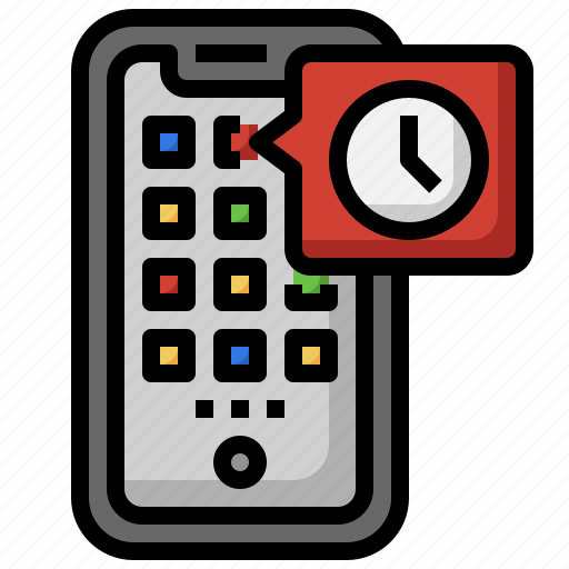 Time, ui, touchscreen, alarm, smartphone icon - Download on Iconfinder