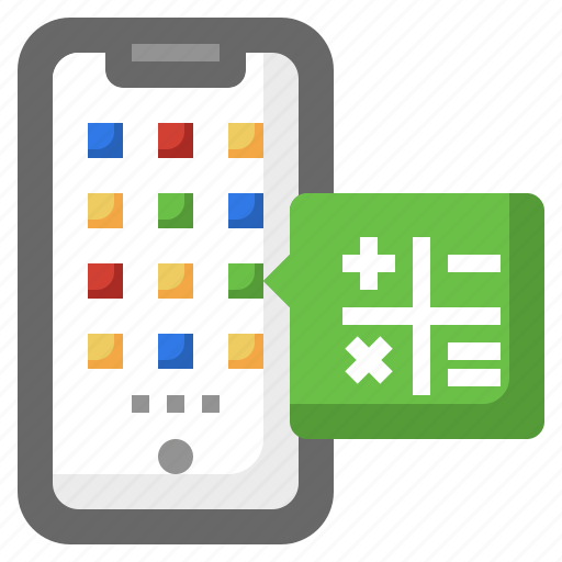 Calculator, ui, touchscreen, maths, smartphone icon - Download on Iconfinder