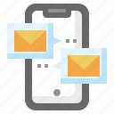 mail, message, mobile, phone, communications