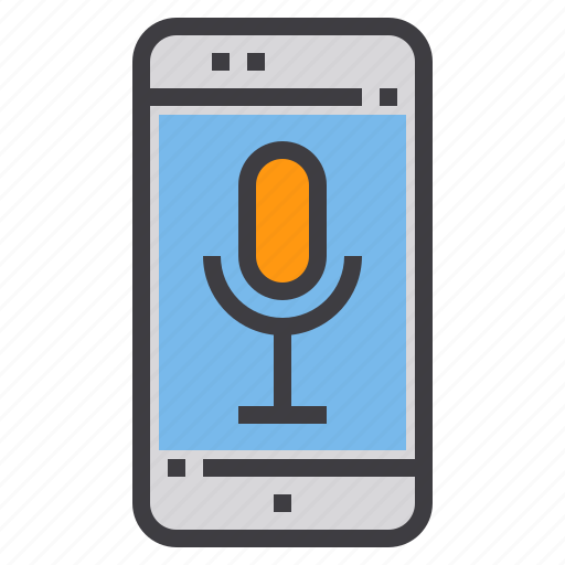 Connection, internet, microphone, mobile, record, smartphone, sound icon - Download on Iconfinder