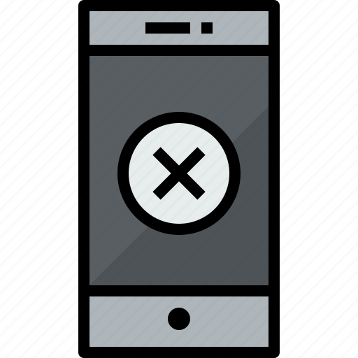 Commnication, device, smartphone, technology, x icon - Download on Iconfinder