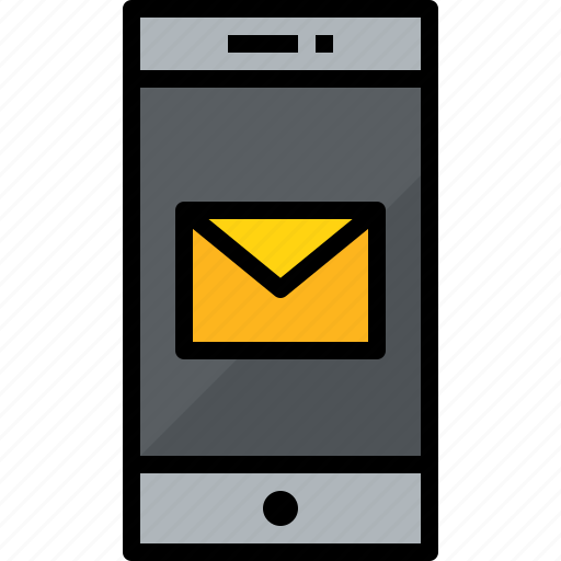 Commnication, device, mail, smartphone, technology icon - Download on Iconfinder