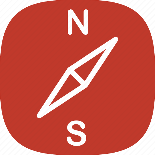 Android, compass, direction, flat color, ios, iphone, navigation icon - Download on Iconfinder