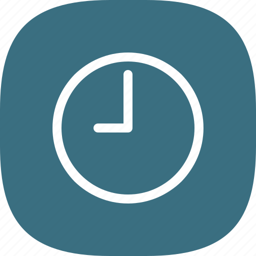 Alarm, android, clock, flat color, hour, ios, iphone icon - Download on Iconfinder
